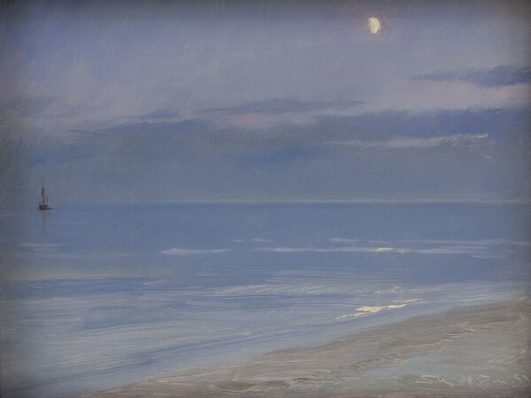 Η "μπλε ώρα" του Δανού ζωγράφου Peder Severin Krøyer