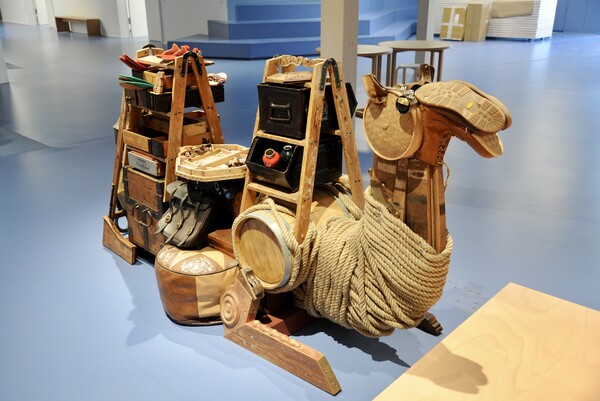Μια απίθανη Κιβωτός του Νώε από ανακυκλώσιμα υλικά στο Εβραϊκό Μουσείο του Βερολίνου