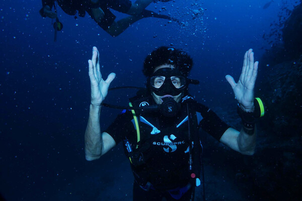 Άλκηστη Πρωτοψάλτη scuba diving