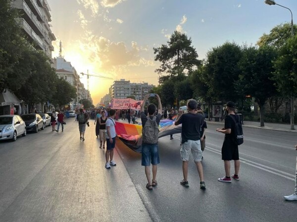 Θεσσαλονίκη: Αφιερωμένο στην Δήμητρα της Λέσβου το Pride Parade [ΕΙΚΟΝΕΣ]