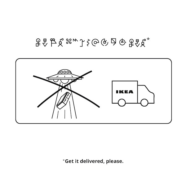 Η IKEA έχει εγχειρίδια συναρμολόγησης για εξωγήινους [ΕΙΚΟΝΕΣ]