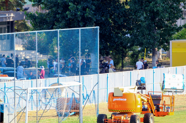 Πώς ένα γήπεδο μετατράπηκε σε γκολφ και η Θεσσαλονίκη θυμίζει... Αμερική -Νέες εικόνες από τα σκηνικά του Μπαντέρας