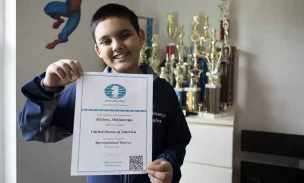 Παιδί θαύμα: Ένας 12χρονος έγινε ο νεότερος Grandmaster στην ιστορία του σκακιού