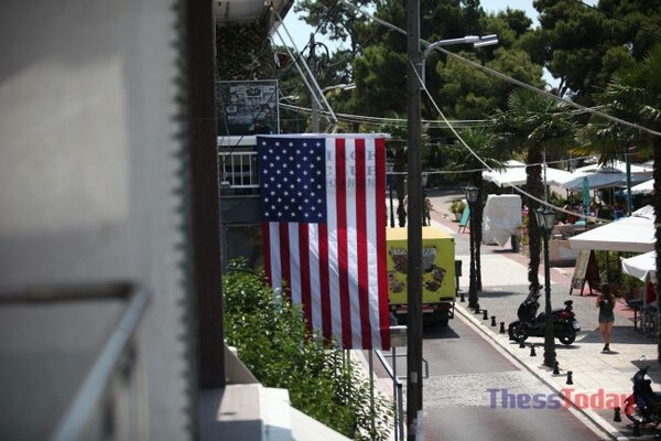 Θεσσαλονίκη: Στα γυρίσματα της ταινίας του Μπαντέρας [ΕΙΚΟΝΕΣ & ΒΙΝΤΕΟ]