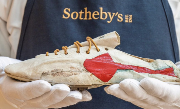 Nike Spikes Handmade By Co-Founder With Early Logos Estimated To Sell For $1.2M