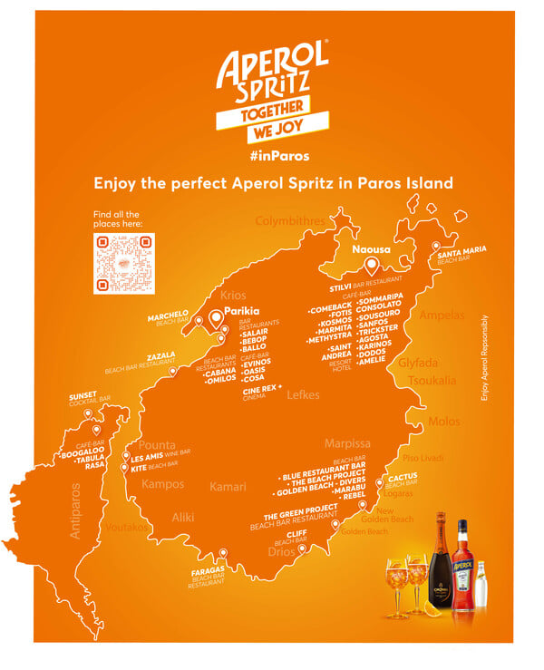 Aperol Spritz Together We Joy #inParos!