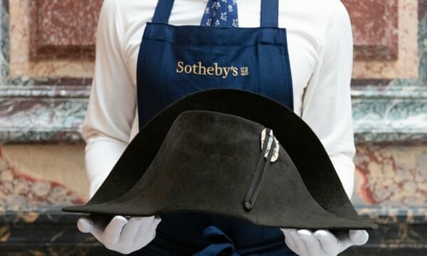 Πωλείται ένα από τα καπέλα του Ναπολέοντα - Η τιμή του θα μπορούσε να φτάσει τις 600.000 ευρώ