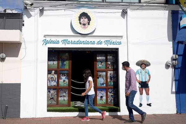 Εκκλησία για τη «λατρεία» του Μαραντόνα άνοιξε στο Μεξικό