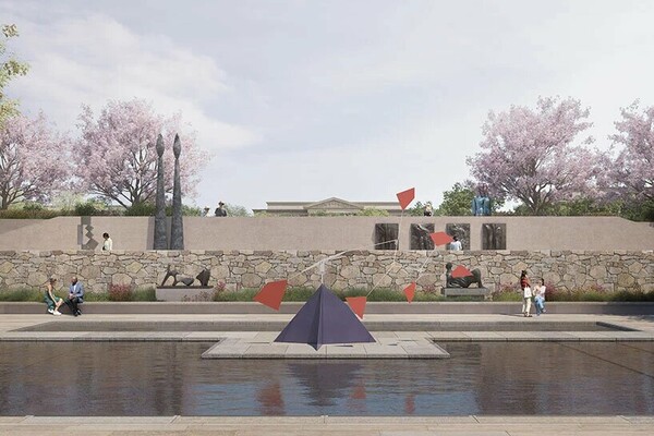 Ο Χιρόσι Σουγκιμότο αναπλάθει τον διάσημο κήπο γλυπτικής του μουσείου Hirshhorn στην Ουάσιγκτον