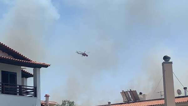 Φωτιά στη Σταμάτα: Ενισχύονται οι πυροσβεστικές δυνάμεις- Μήνυμα στους πολίτες να είναι σε ετοιμότητα