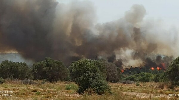 «Συναγερμός» για φωτιές σε Ρόδο και Αλεξανδρούπολη