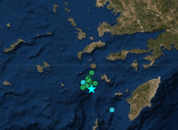 Σεισμός 5 Ρίχτερ ανοιχτά της Τήλου