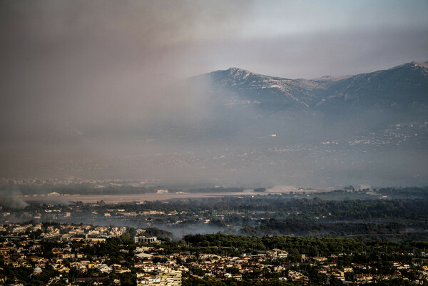 Βαρυμπόμπη, η επόμενη μέρα: Η φωτιά κατέστρεψε δάσος, σπίτια και αυτοκίνητα - Φωτορεπορτάζ