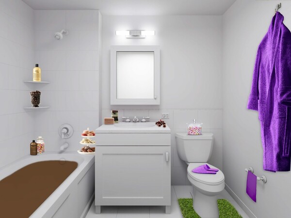 Σε αυτό το δωμάτιο Willy Wonka, οι τοίχοι «τρώγονται» και κάνεις μπάνιο σε σοκολάτα