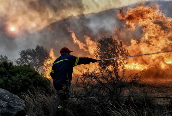 Φωτιά στην περιοχή Ροδοτόπι Ιωαννίνων - Πυρκαγιά και στην Κομοτηνή