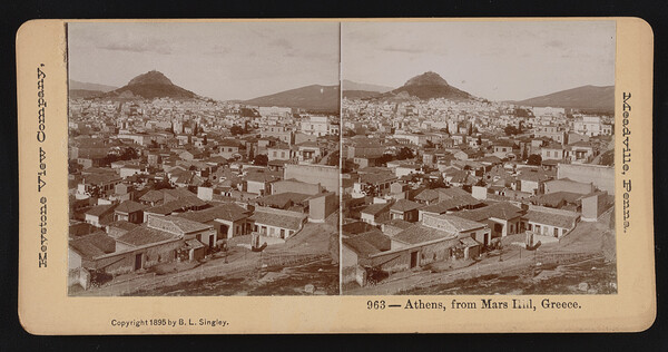 Σπάνιες φωτογραφίες από την Αθήνα του 1900