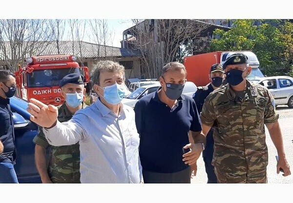 Στο Έβρο Παναγιωτόπουλος και Χρυσοχοΐδης: «Τα σύνορά μας θα παραμείνουν ασφαλή και απαραβίαστα»