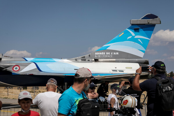 Athens Flying Week: Εικόνες από την επίδειξη rafale