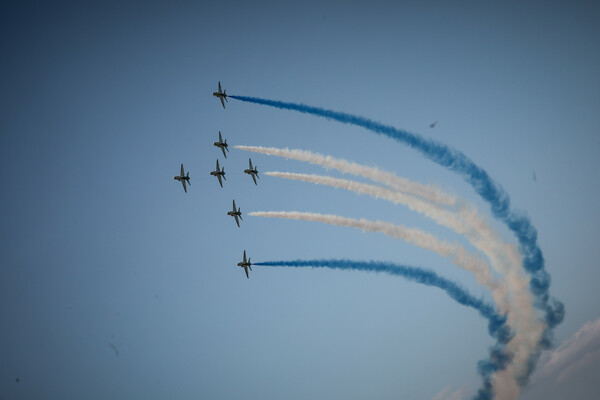 Athens Flying Week: Εικόνες από τις αεροπορικές επιδείξεις στην Τανάγρα