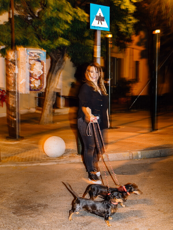 Κατερίνα Ζαρίφη σκυλάκια