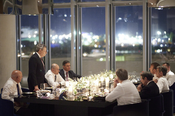 EUMED9: Το δείπνο Μητσοτάκη στους ηγέτες- Φωτογραφίες