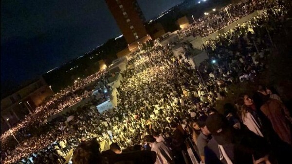 Μαδρίτη: υπαίθριο πάρτι