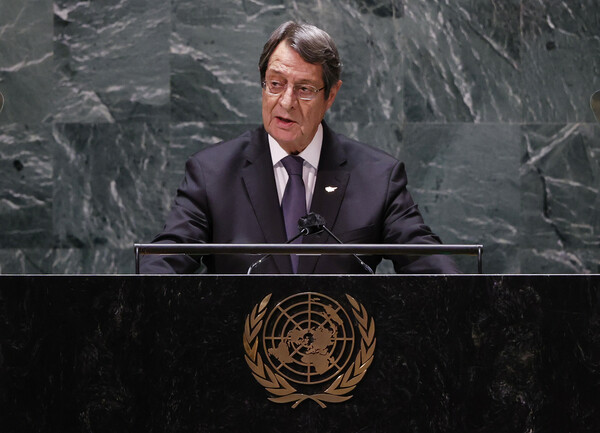 Αναστασιάδης στον ΟΗΕ: Τελική επιδίωξη της Τουρκίας είναι να μετατρέψει την Κύπρο σε προτεκτοράτο της