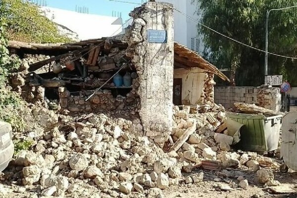 Σεισμός 5,8 Ρίχτερ στην Κρήτη: Αναφορές για 3 εγκλωβισμένους, ζημιές σε κτήρια - Οι πρώτες εικόνες 