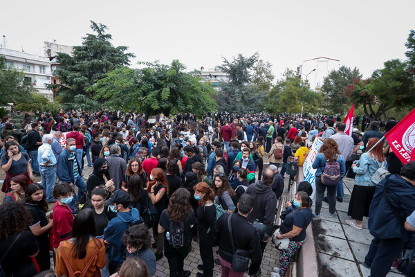 Θεσσαλονίκη: Αντιφασιστική πορεία στην Σταυρούπολη