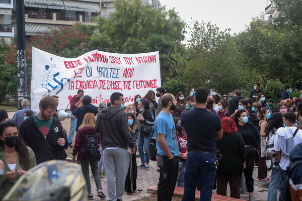 Θεσσαλονίκη: Αντιφασιστική πορεία στην Σταυρούπολη