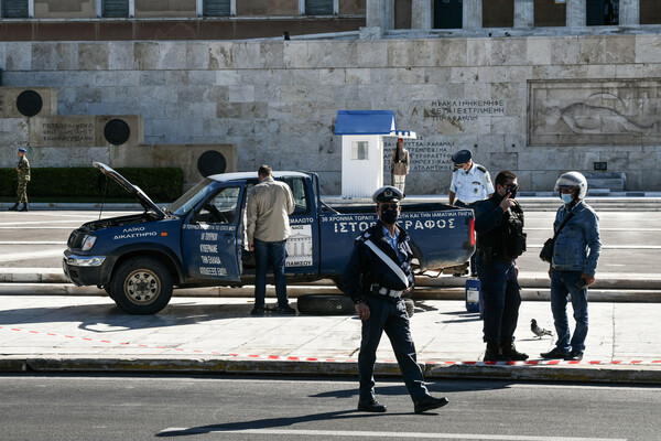 Σύνταγμα: 58χρονος αγρότης ο οδηγός που απειλούσε να ανατιναχθεί στον Άγνωστο Στρατιώτη