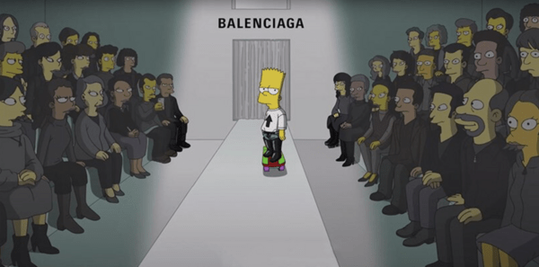 Οι Simpson έκαναν πασαρέλα για την Balenciaga - Βίντεο