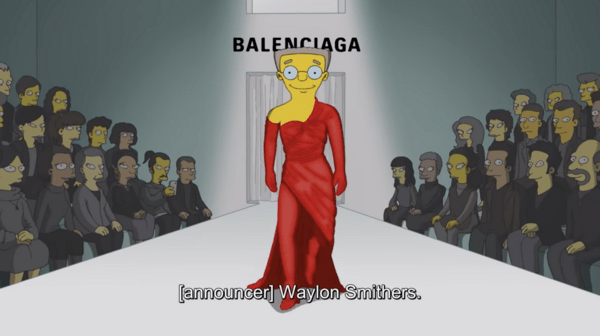 Οι Simpson έκαναν πασαρέλα για την Balenciaga - Βίντεο