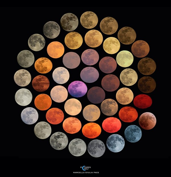 Οι 48 αποχρώσεις της Σελήνης: Επί δέκα χρόνια φωτογράφιζε το Φεγγάρι και τα «μαγικά του χρώματα»