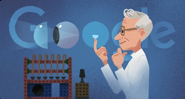 Google: Ένα doodle για τον Otto Wichterle, τον εφευρέτη που μας έδωσε τους φακούς επαφής