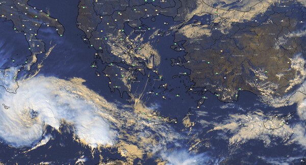 Αρναούτογλου: Ξεκίνησε μεσογειακός κυκλώνας – Live η πορεία του