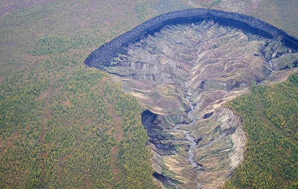 Κρατήρας στη Σιβηρία