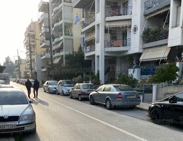 Πολυκατοικία όπου δολοφονήθηκε η 75χρονη