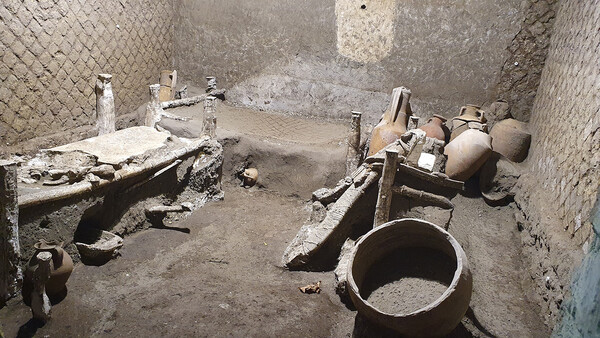 Το δωμάτιο των σκλάβων που ανακαλύφθηκε στην Πομπηία αποκαλύπτει τη ζωή των αφανών πολιτών