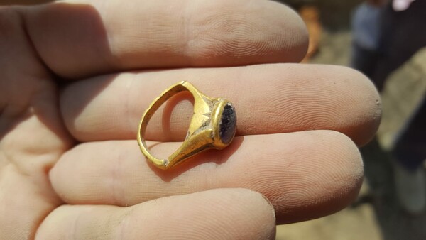 Archaeologists discover ancient 'hangover prevention' ring