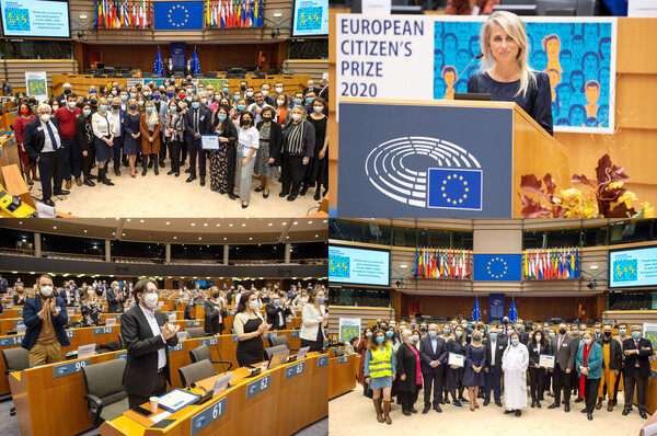 Βραβείο Ευρωπαίου Πολίτη για τις ΜΚΟ «Συμβίωση» και «ΕΛΕΠΑΠ» - Η τελετή απονομής