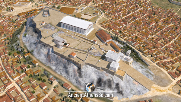 Μια 3D ξενάγηση στην Κλασική Αθήνα του 5ου αιώνα π.Χ