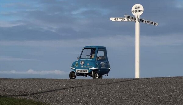 Βρετανία: Ο Alex Orchin θα οδηγήσει 1.400 χλμ με το μικρότερο αυτοκίνητο του κόσμου