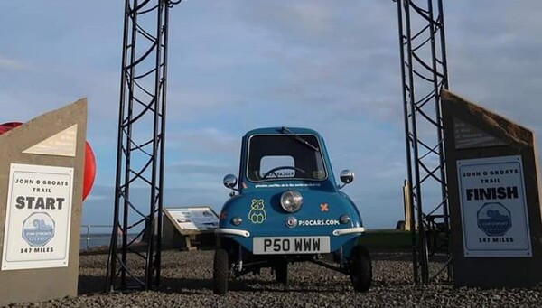 Βρετανία: Ο Alex Orchin θα οδηγήσει 1.400 χλμ με το μικρότερο αυτοκίνητο του κόσμου