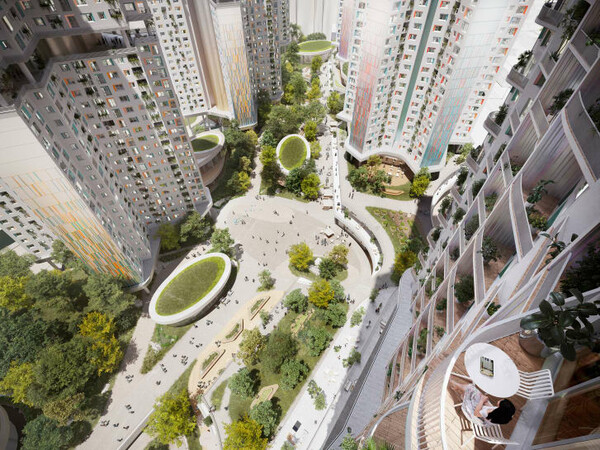 Μια «10λεπτη πόλη» υψηλής τεχνολογίας μεταμορφώνει γειτονιά της Σεούλ -Παρουσιάστηκαν τα σχέδια