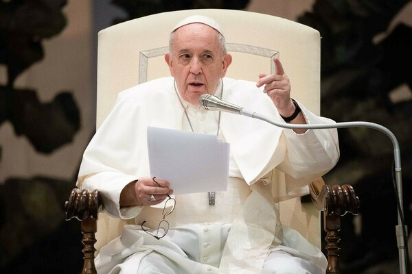 Ο πάπας Φραγκίσκος