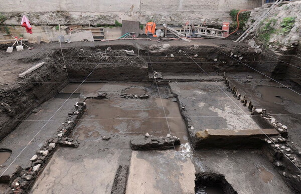 Archaeologists uncover post-conquest Aztec altar in Mexico City