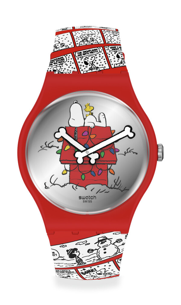 H swatch ανεβάζει τον δείκτη της εορταστικής χαράς