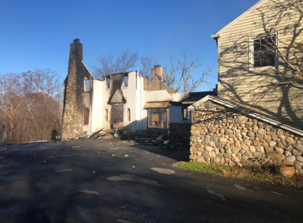 Maryland homeowners burned down their home while attempting to rid the house of snakes