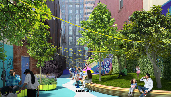 Το Μπρούκλιν μεταμορφώνεται: Φυτεύονται δέντρα, ετοιμάζονται πάρκα και δρόμοι μόνο για πεζούς
